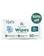 Flushable Wipes XL