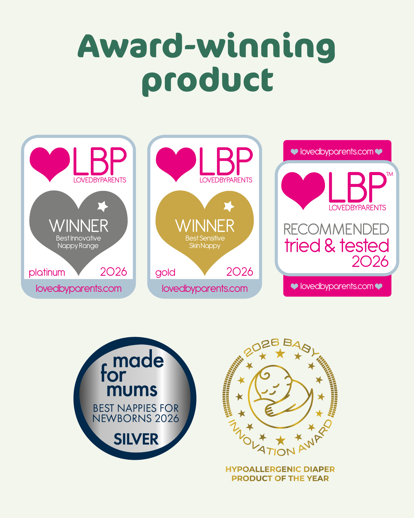 BioEmbrace Diapers