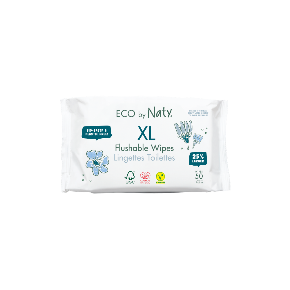 XL Flushable Wipes