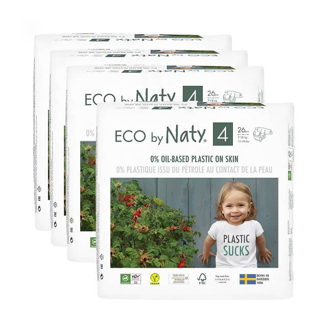 Eco By Naty 0 Oil Plastic On Baby Skin Awesome Eco Diapers