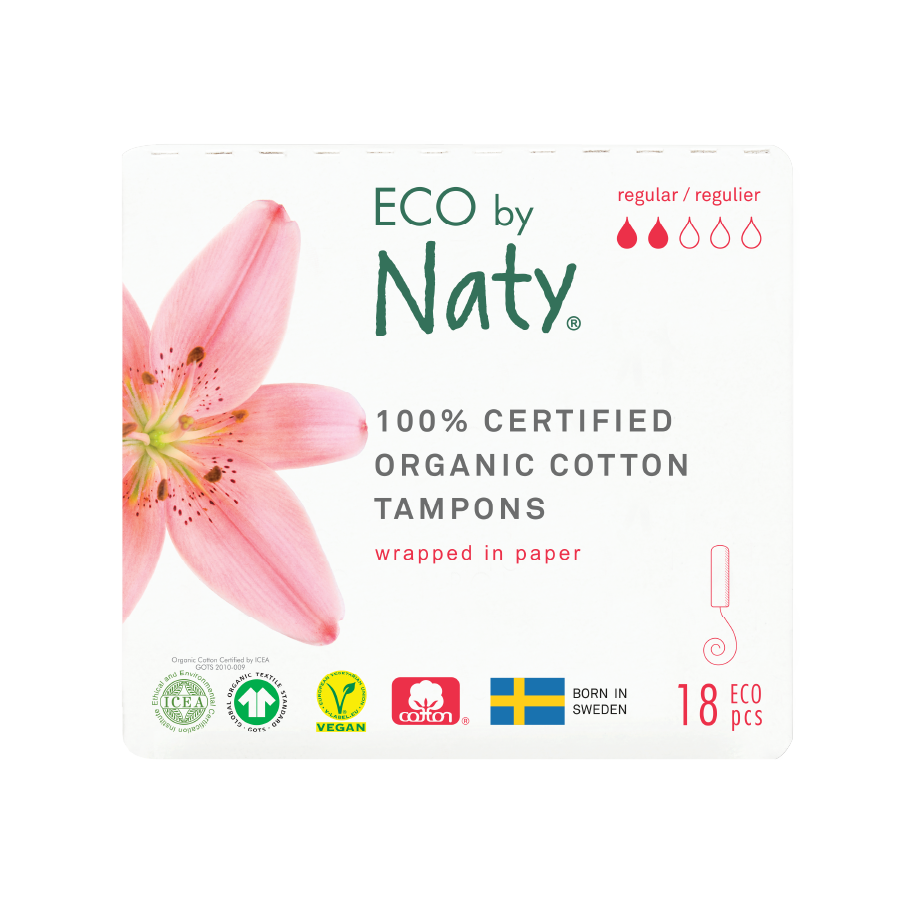 Tampons (Regular), , large, Eco by Naty