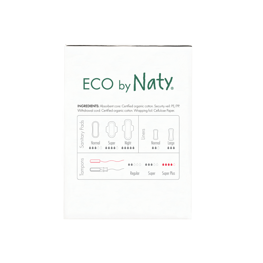 Tampony (Super Plus), , grid, Eco by Naty