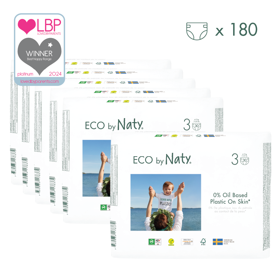 Eco Nappy Subscription, , large, Eco by Naty