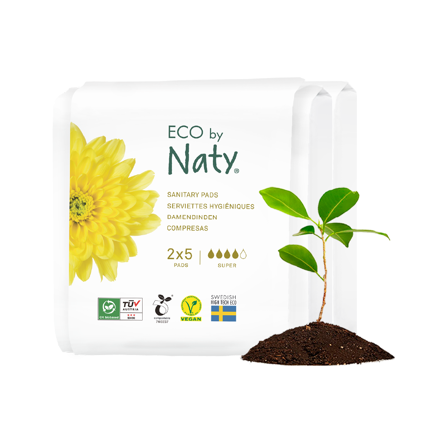 Sanitary Pads (Super Travel Pack), , large, Eco by Naty